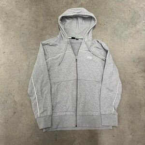 Hugo‎ boss full zip embroidered boxy hoodie